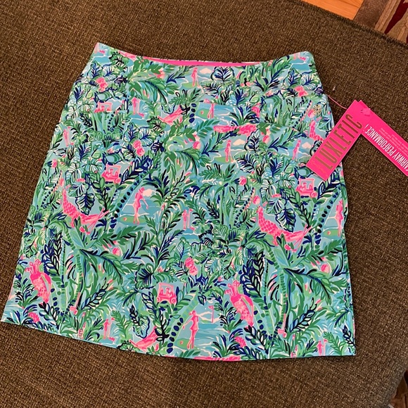 Lilly Pulitzer printed golf skort (sz 00) - Picture 1 of 11